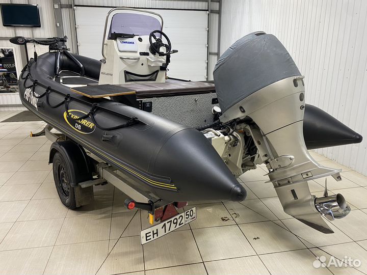 Лодка риб Bombard Explorer 550DB + Honda 90
