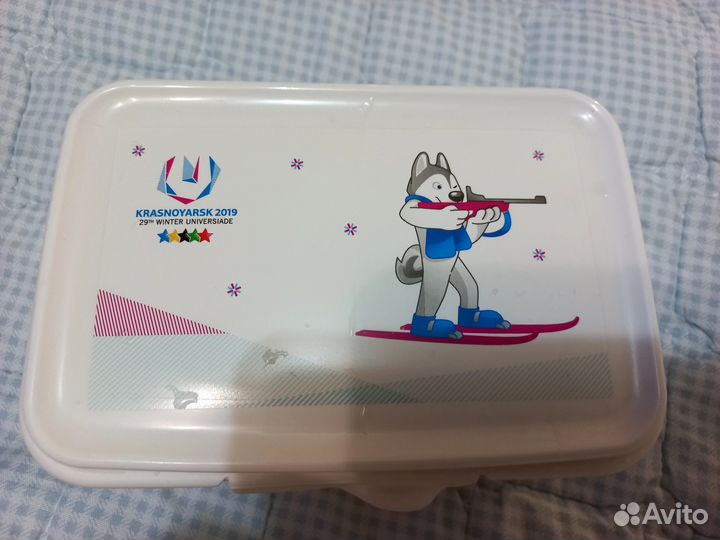 Контейнер для еды Раритет Универсиада 2019 новый