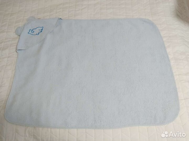 Махровое полотенце с уголком