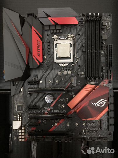 Asus ROG strix Z370-H gaming + Intel Core i5-8600K
