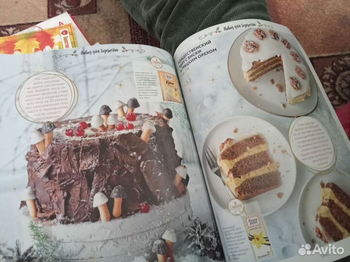 Журнал с рекламой и рецептами