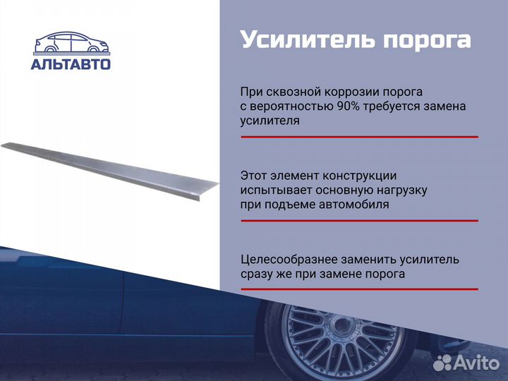 Усилитель порога Toyota Succeed (2014–2020)