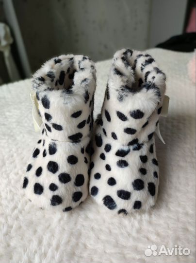 Пинетки для девочки 12 см (новые)