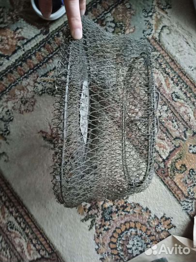 Садок рыболовный металлический СССР