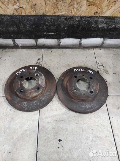 Тормозные диски передние Hyundai Getz