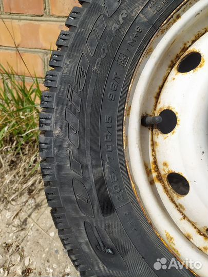 Зимние колеса r15 на ниву