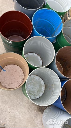 Бочка металлическая бу 200л