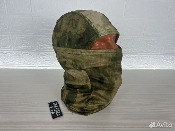 Балаклава тактическая мох, мультикам, хаки