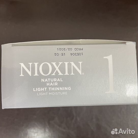 Уход за волосами nioxin 1 набор