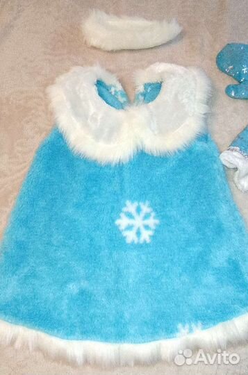 Костюм снежинки детский