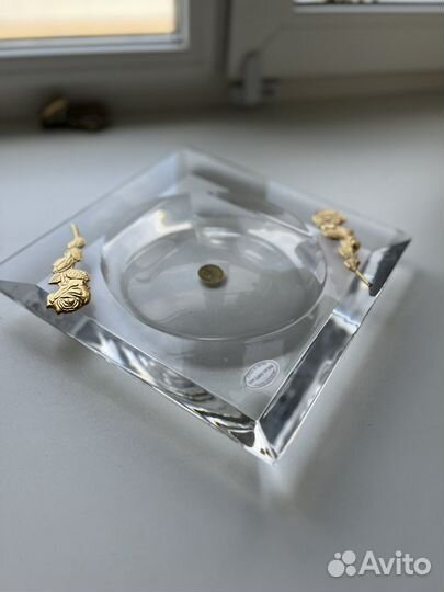 Ваза из итальянского хрусталя