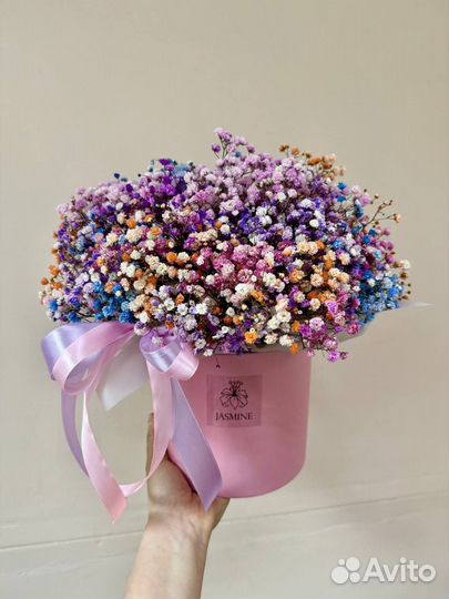 Композиция из гипсофилы