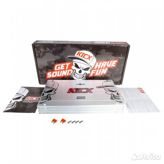 Усилитель Kicx LLver.2 4.90 4х90 Вт 4х канальный