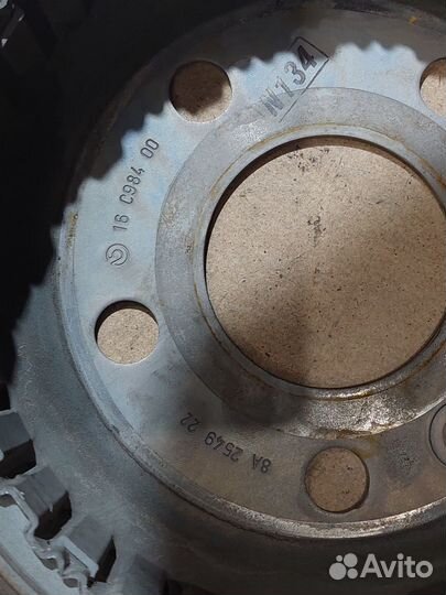 Диск тормозной задний Land Rover Evoque