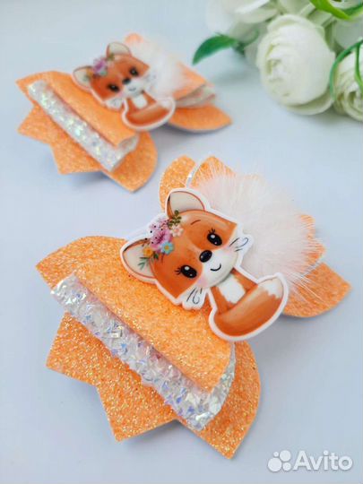 Бантики для волос