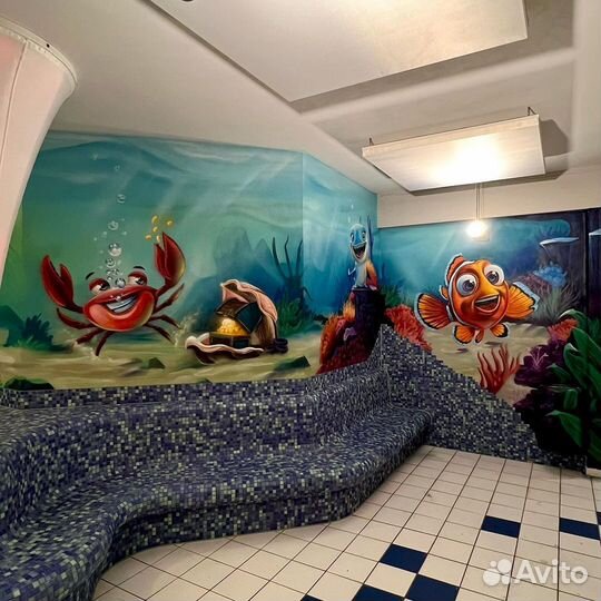 Художник, роспись стен, граффити, аэрография