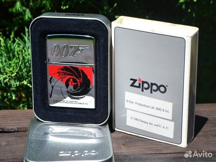 Zippo. 007. Black Tornado. Лимит. 98 г. NEW