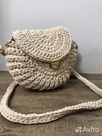 Сумка женская ручная работа вязанная