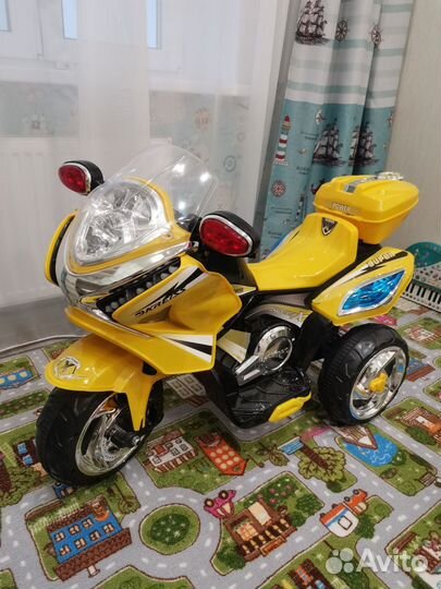 Детский электро мотоцикл