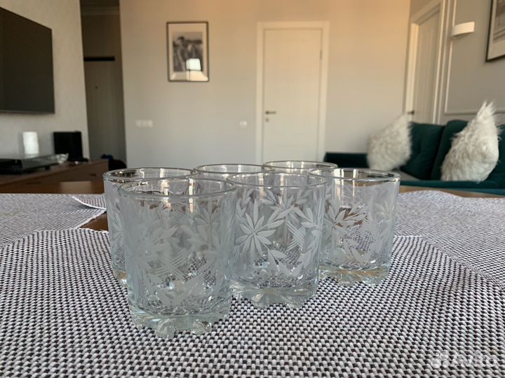 Стаканы для воды, сока