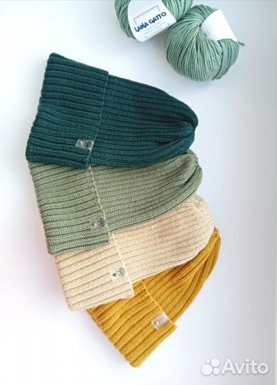 Шапки мериносовые