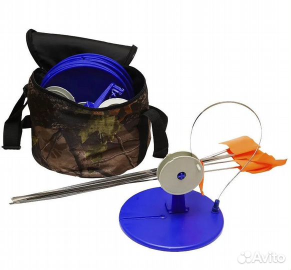 Жерлицы в сумке (оснащенные)