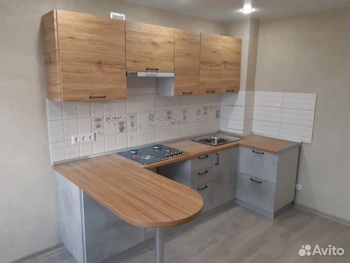 Кухня в стиле лофт