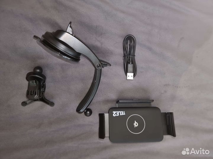 Беспроводная зарядка держатель tele 2