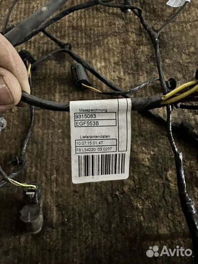 Проводка парктроников перед зад bmw х3 f25