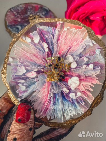 Подстаканники из эпоксидной смолы