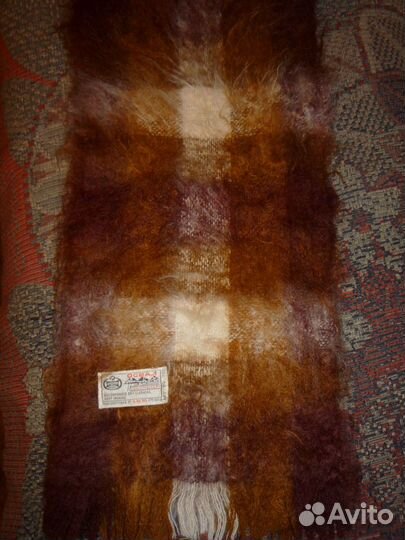 Шарф мохеровый и шерстяной СССР