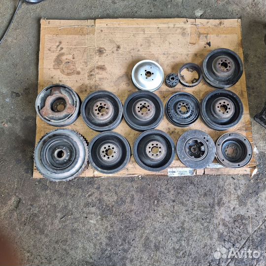 Шкивы, шкив гура генератора коленвала распредвала