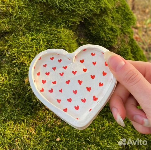 Тарелочки из глины