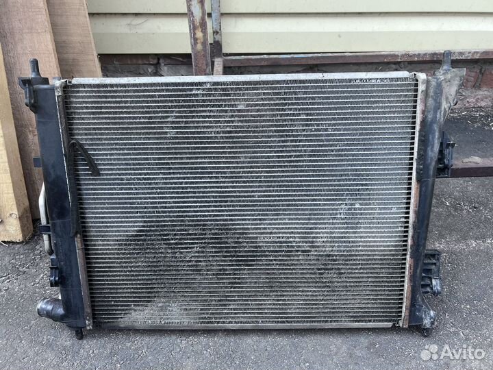 Радиатор на kia rio