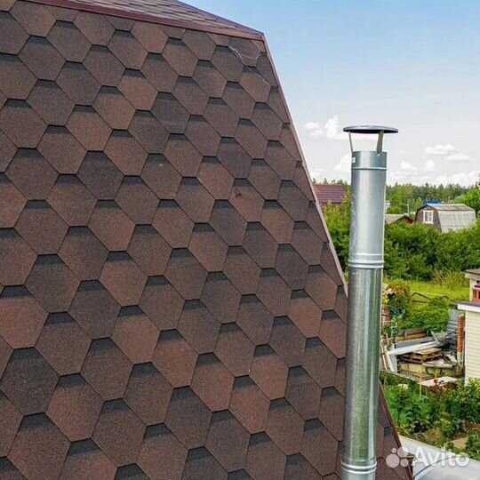 Гибкая черепица мягкая кровля