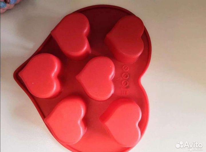 Формы силиконовые для выпечки, изготовления мыла