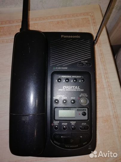 Радиотелефон Panasonic KX-Т4550-В беспроводной