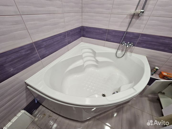 Ванна угловая 150х150 б/у