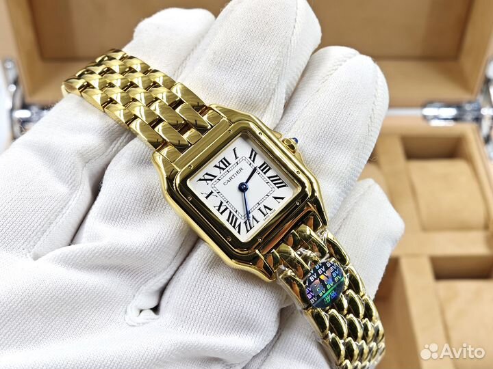 Золотые женские часы Cartier Panthere