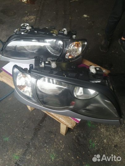 Передние фары bmw Е46 рестайлинг