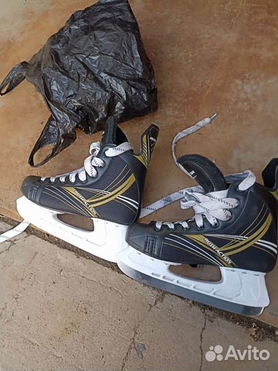 Коньки детские почти не катались, состояние новых