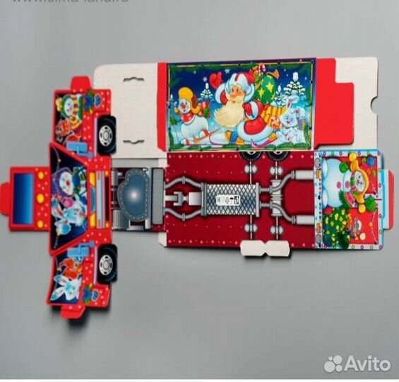 Подарочная коробка грузовик