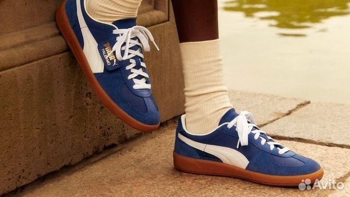 Кроссовки Puma Palermo Suede Blue Whola