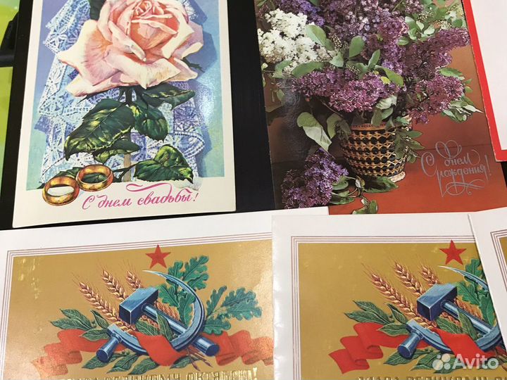 Открытки СССР и конверты