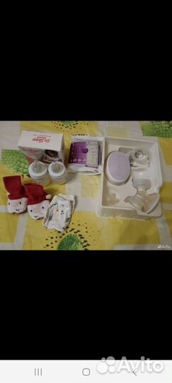 Молокоотсос avent электрический