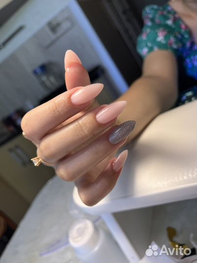 Маникюр на дому, наращивание