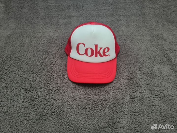 Кепка бейсболка винтажная Coke Coca cola 90's y2k