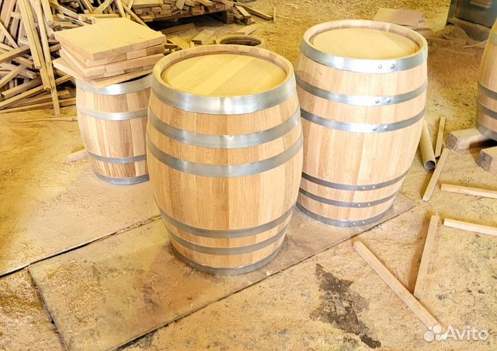 Бочки дубовые