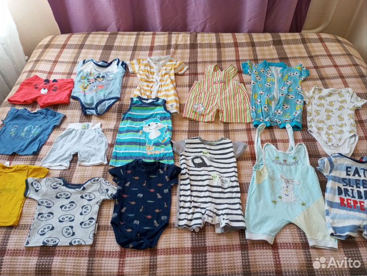 Вещи пакетом для мальчика 68 размер