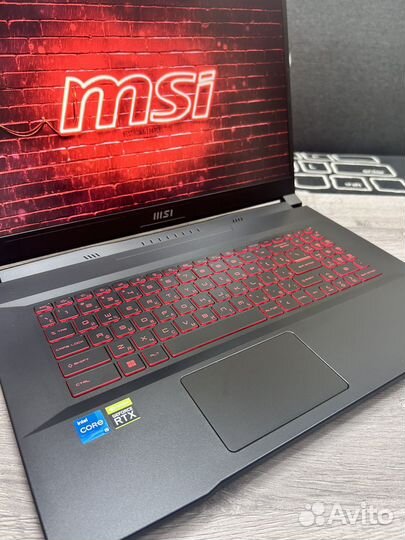 Игровой ноутбук MSI Katana 17.3 RTX 3050 / 144Hz